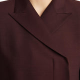 Khaite - Silvannah Jacket in Almandine