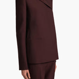 Khaite - Silvannah Jacket in Almandine