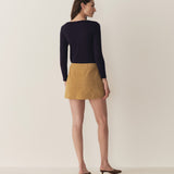 DÔEN - COURTNEY SKIRT -- LIGHT CAMEL