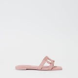 Simkhai - Monogram Suede Flat Slide