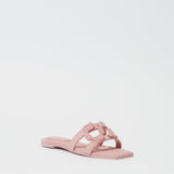 Simkhai - Monogram Suede Flat Slide