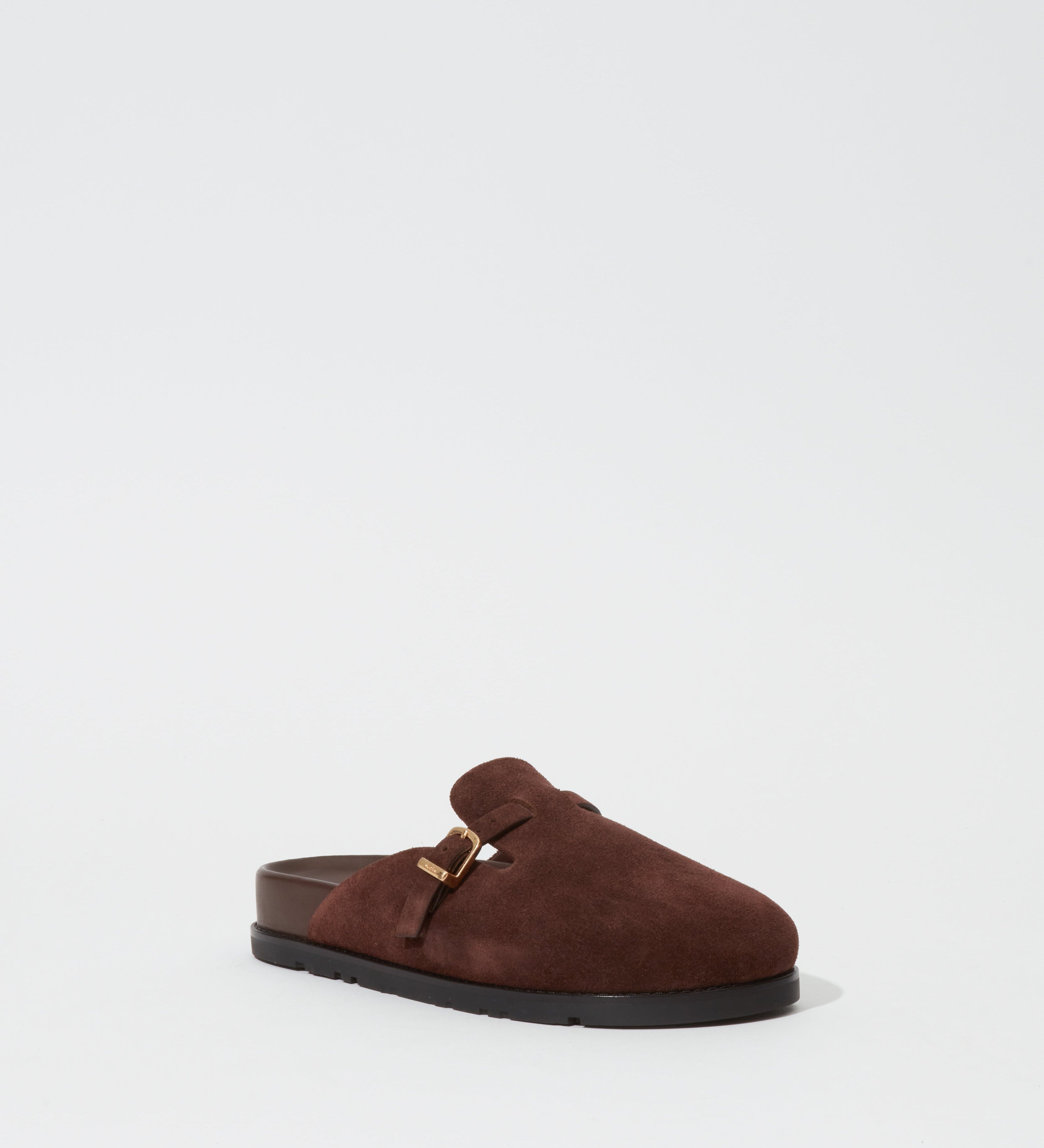 Simkhai - Adara Buckle Suede Slipper