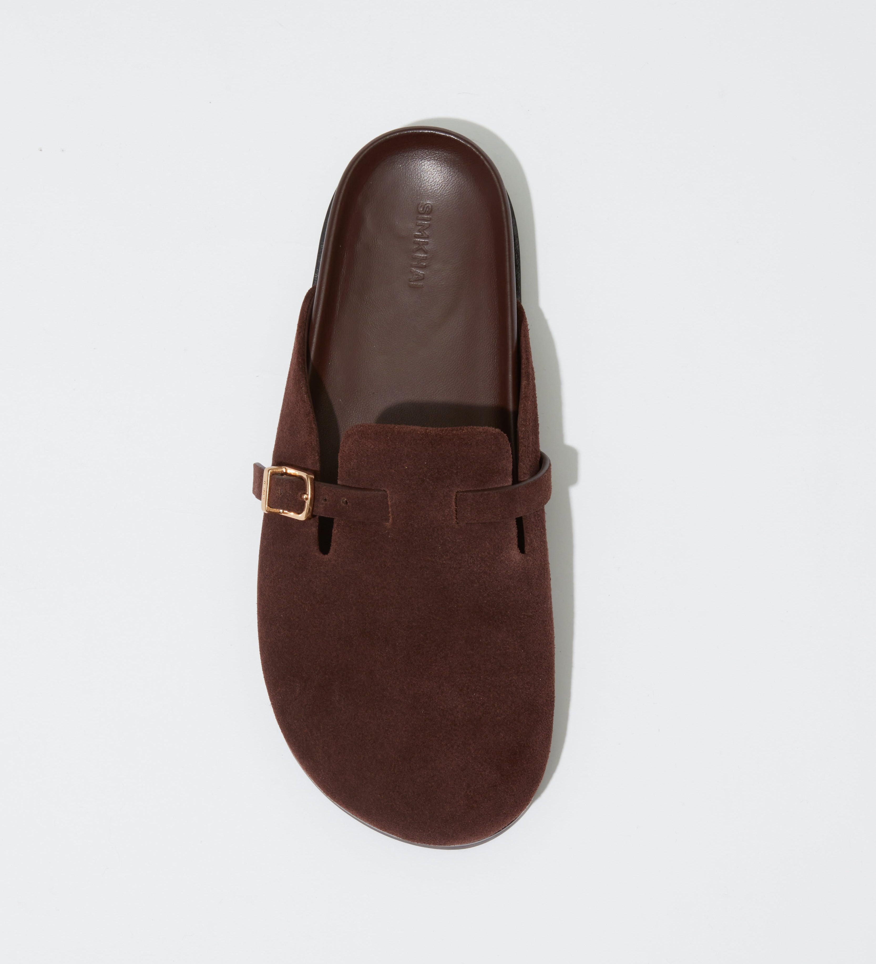 Simkhai - Adara Buckle Suede Slipper