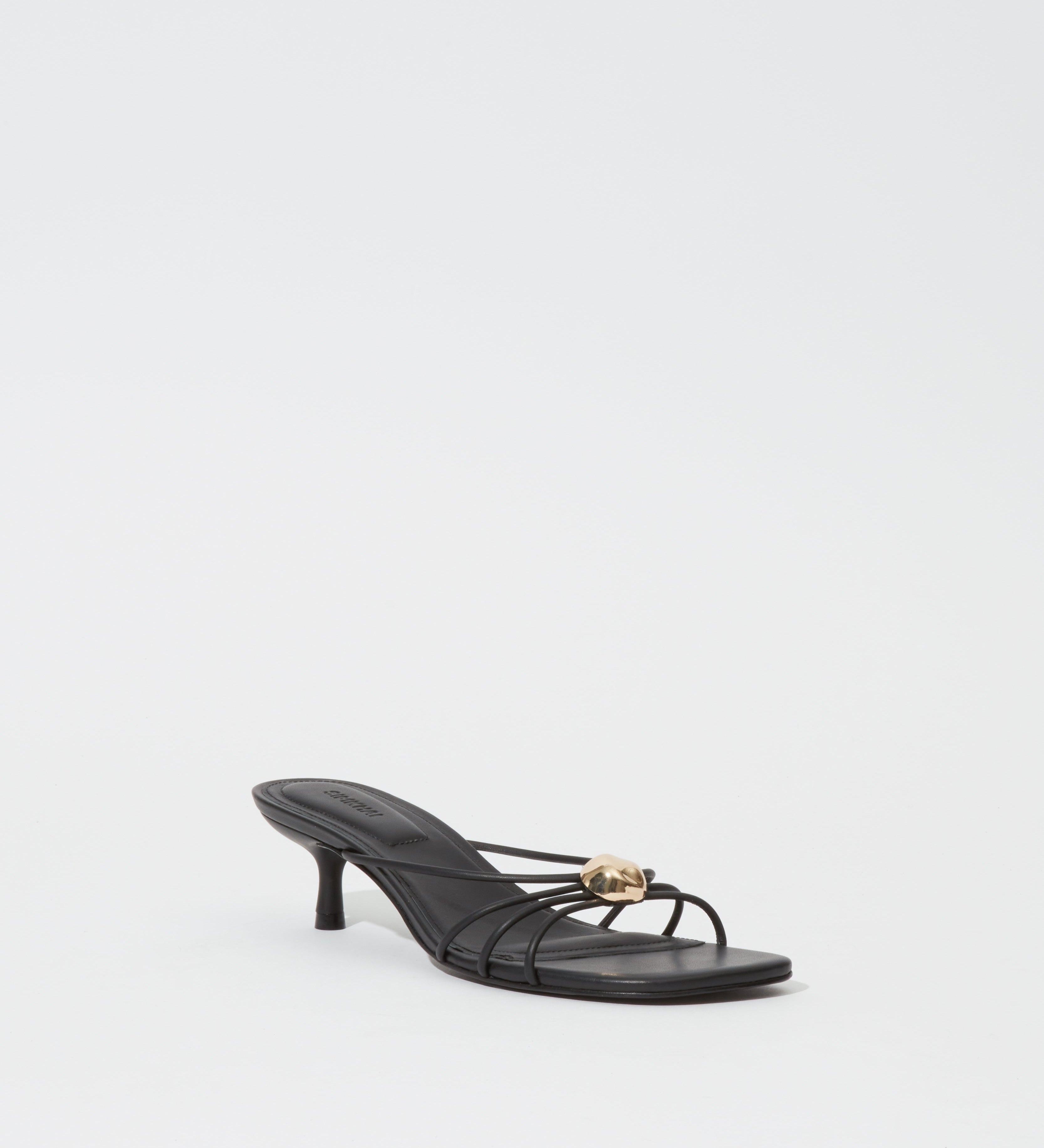 Simkhai - Amaya Leather Strappy Kitten Heel