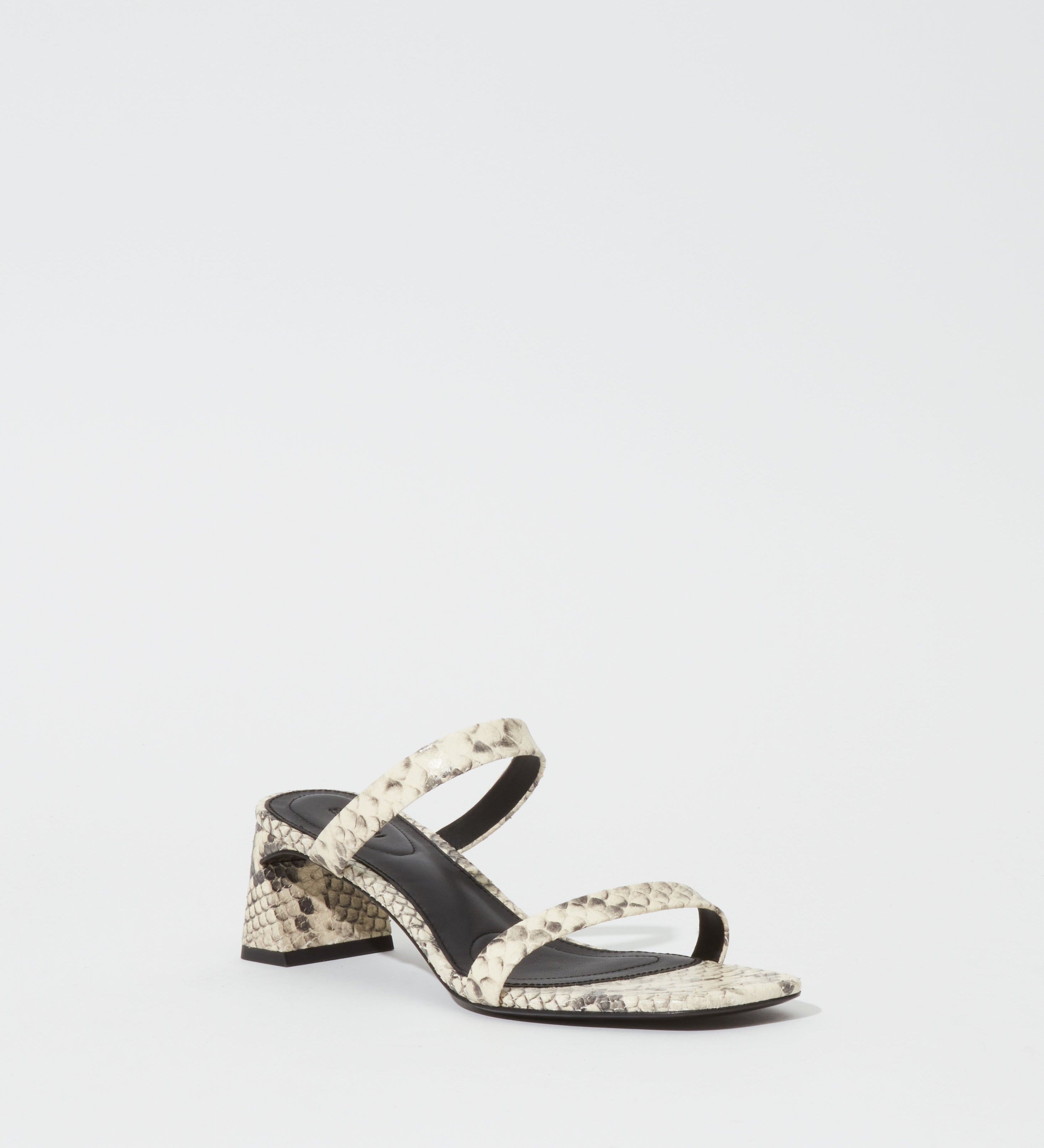 Simkhai - Clara Snake Leather Block Heel