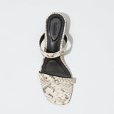Simkhai - Clara Snake Leather Block Heel