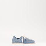 Simkhai - Georgie Denim Leather Combo Sneaker