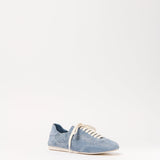 Simkhai - Georgie Denim Leather Combo Sneaker