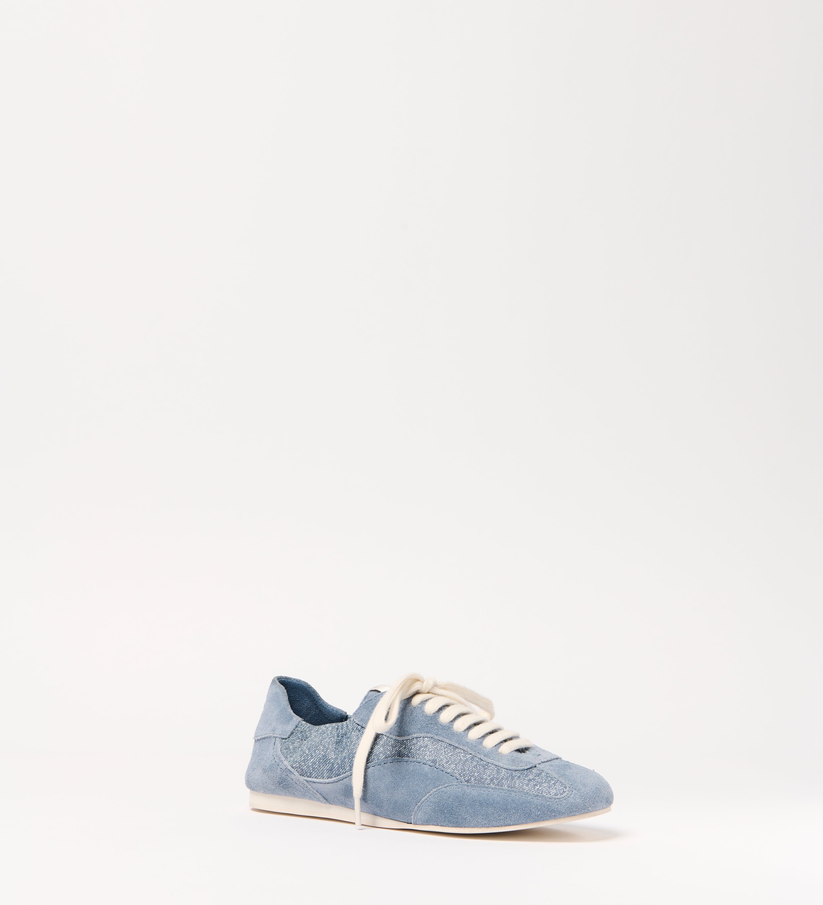 Simkhai - Georgie Denim Leather Combo Sneaker