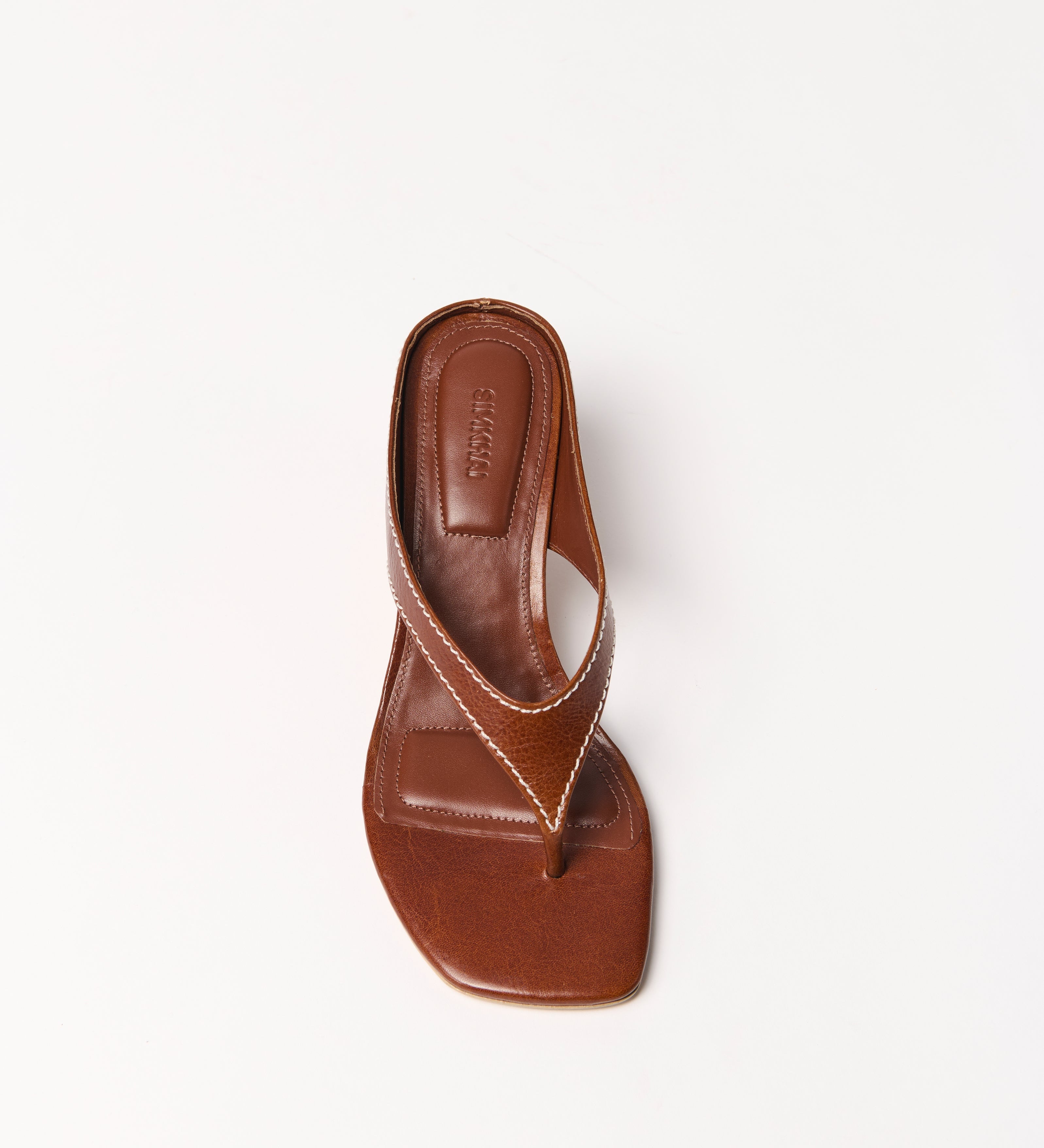 Simkhai - Hazel Leather Thong Wedge
