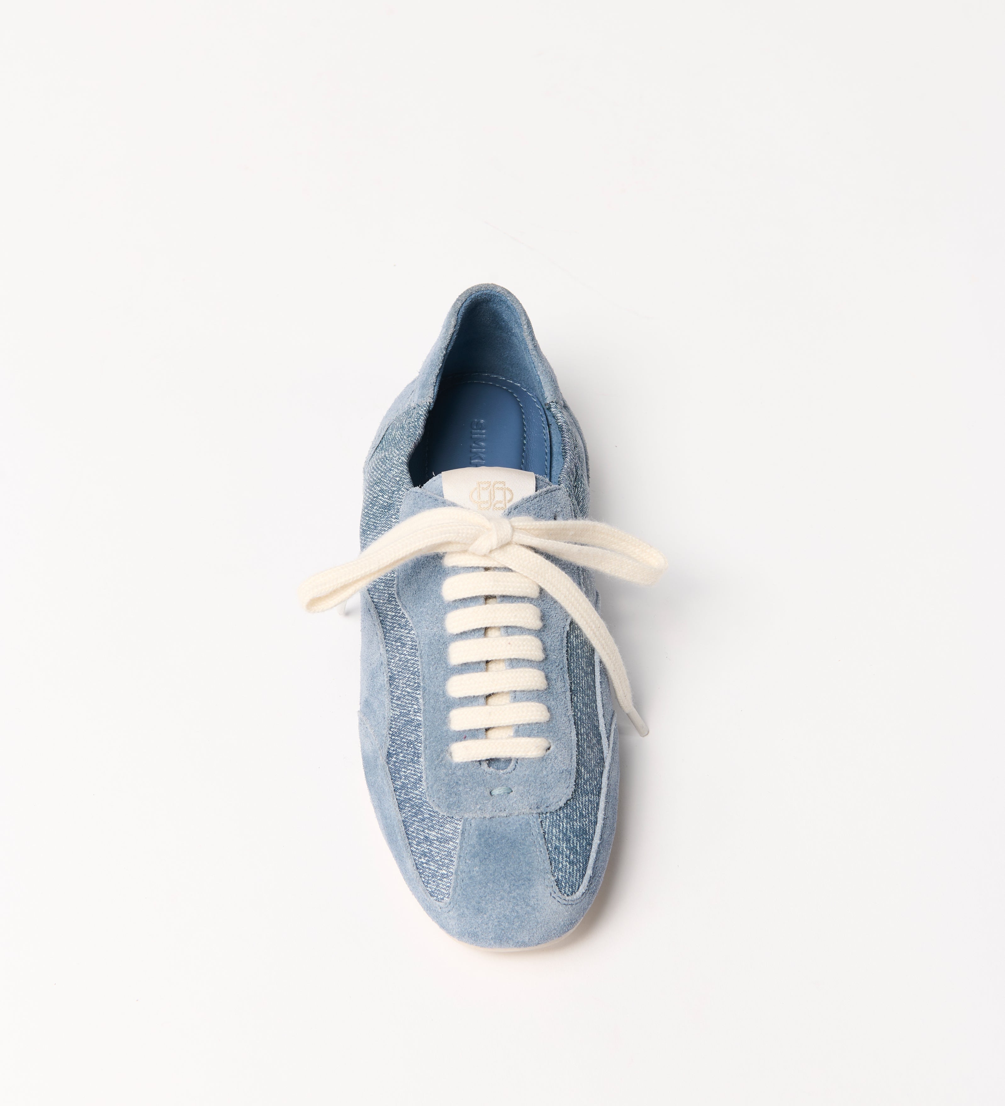 Simkhai - Georgie Denim Leather Combo Sneaker
