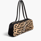 Khaite - Simona Shoulder Bag in Hyena Print Haircalf