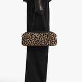 Khaite - Simona Shoulder Bag in Hyena Print Haircalf