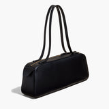 Khaite - Simona Shoulder Bag in Black Leather