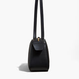 Khaite - Simona Shoulder Bag in Black Leather