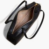 Khaite - Simona Shoulder Bag in Black Leather
