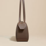 The Simona Shoulder Bag in Cedar Leather