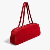 Khaite - Simona Shoulder Bag in Rebel Suede