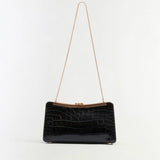 Simkhai - Solange Croc - Embossed Leather Clutch