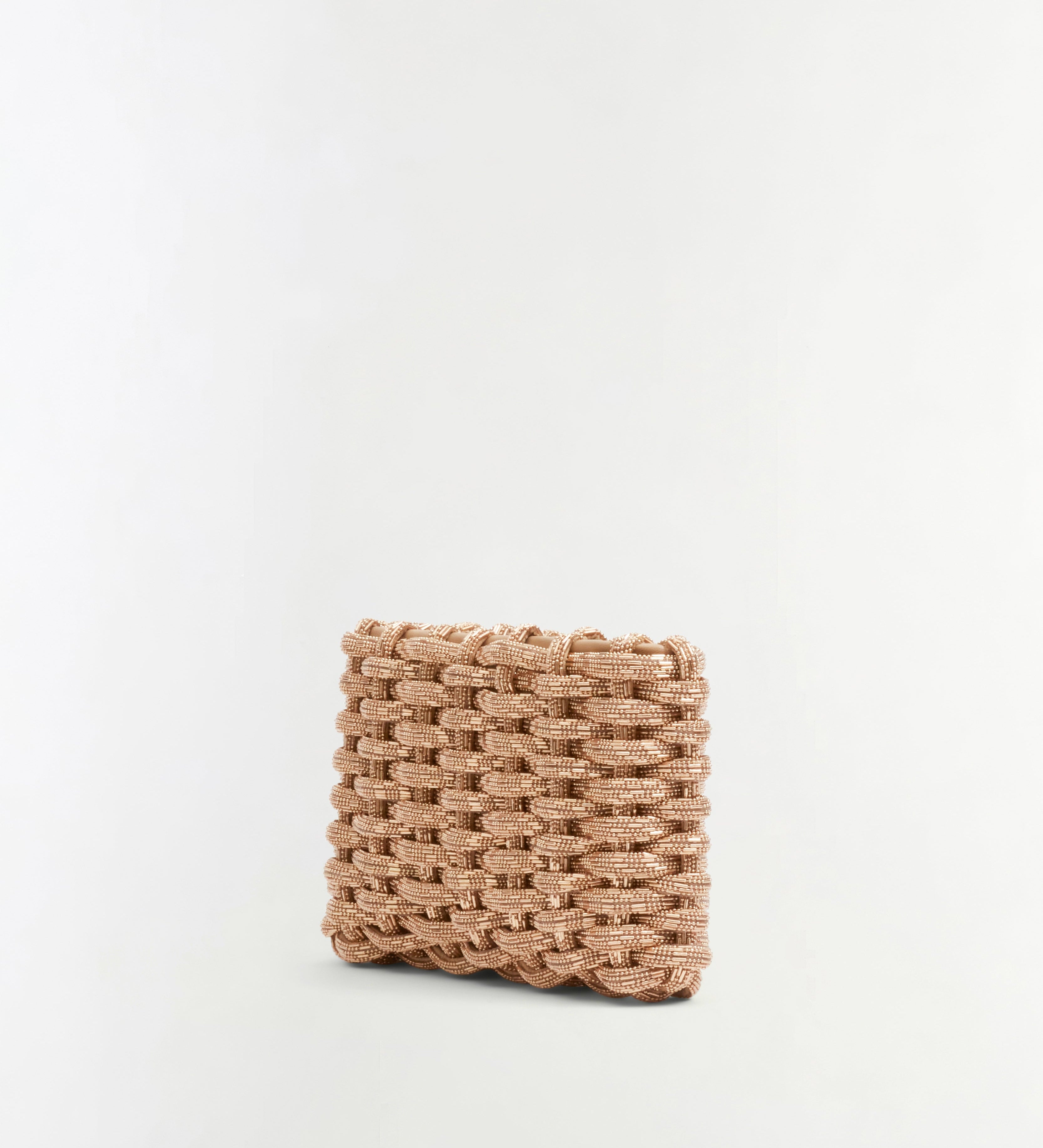 Simkhai - Morgan Woven Rhinestone Clutch