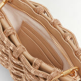 Simkhai - Morgan Woven Rhinestone Clutch
