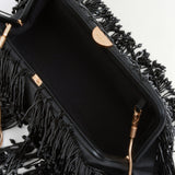 Simkhai - Pia Beaded Fringe Clutch