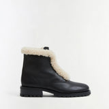 Simkhai - Noah Shearling Lug Sole Zip Boot