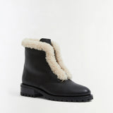 Simkhai - Noah Shearling Lug Sole Zip Boot