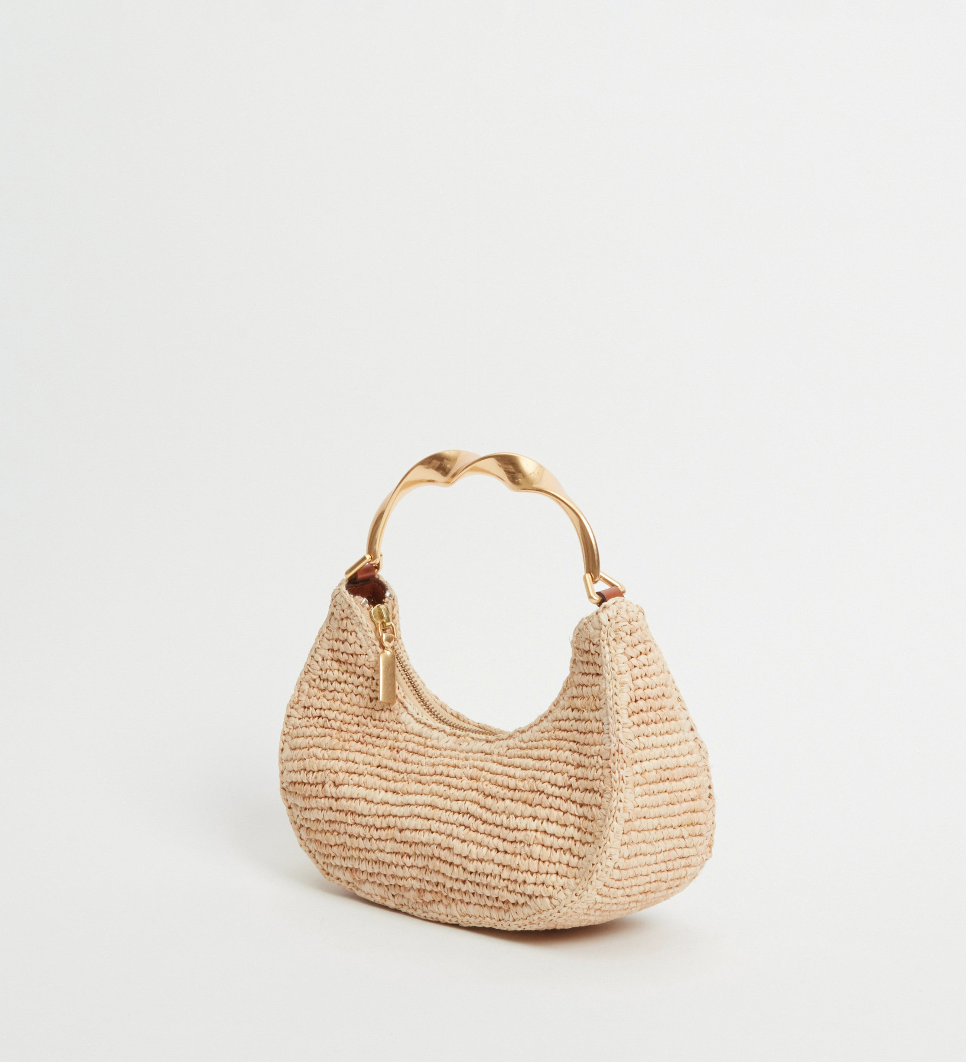 Simkhai - Nixi Raffia Twist Handle Bag
