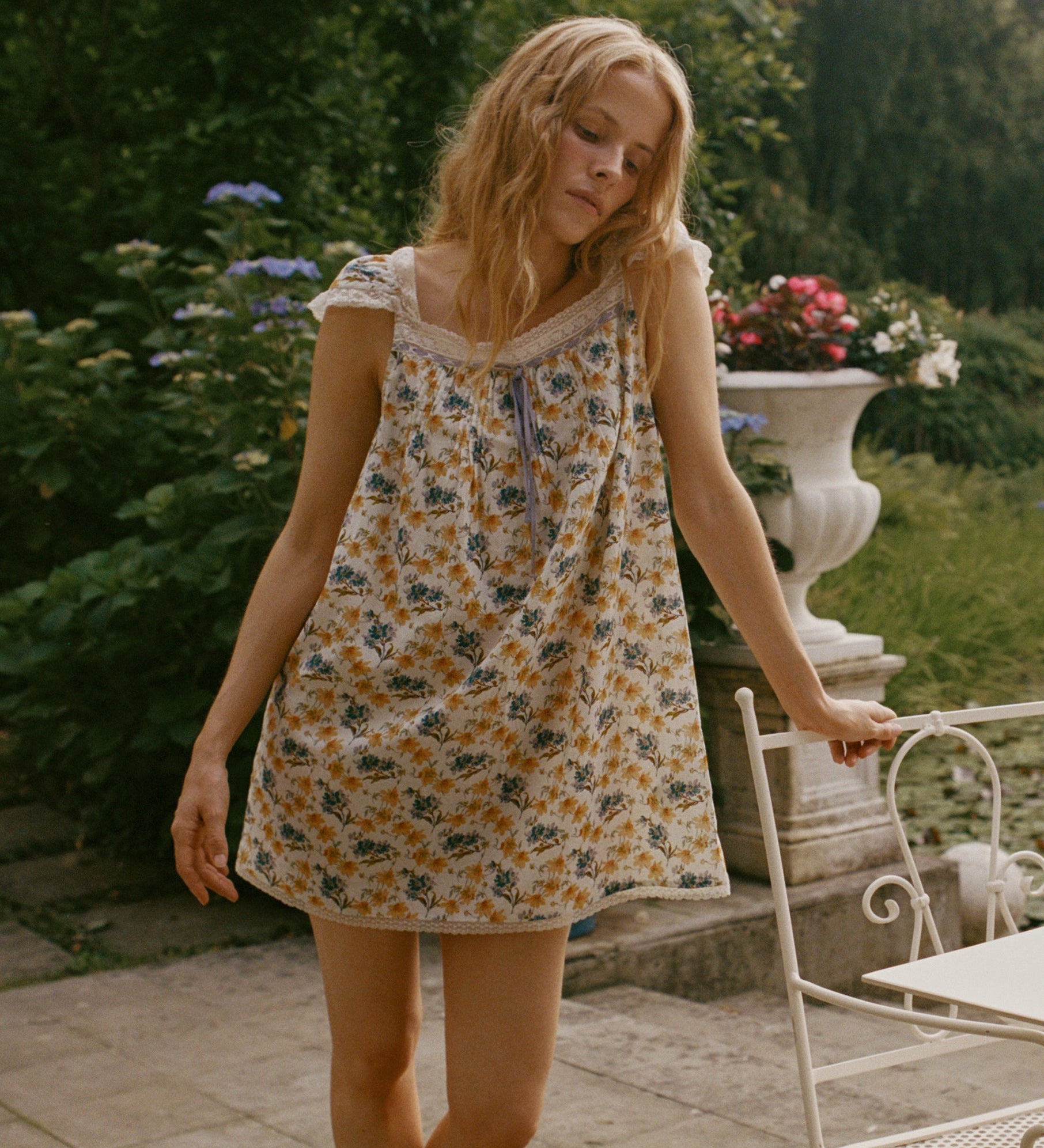 DOEN - SIRONA DRESS - - NARCISSUS BLOOM