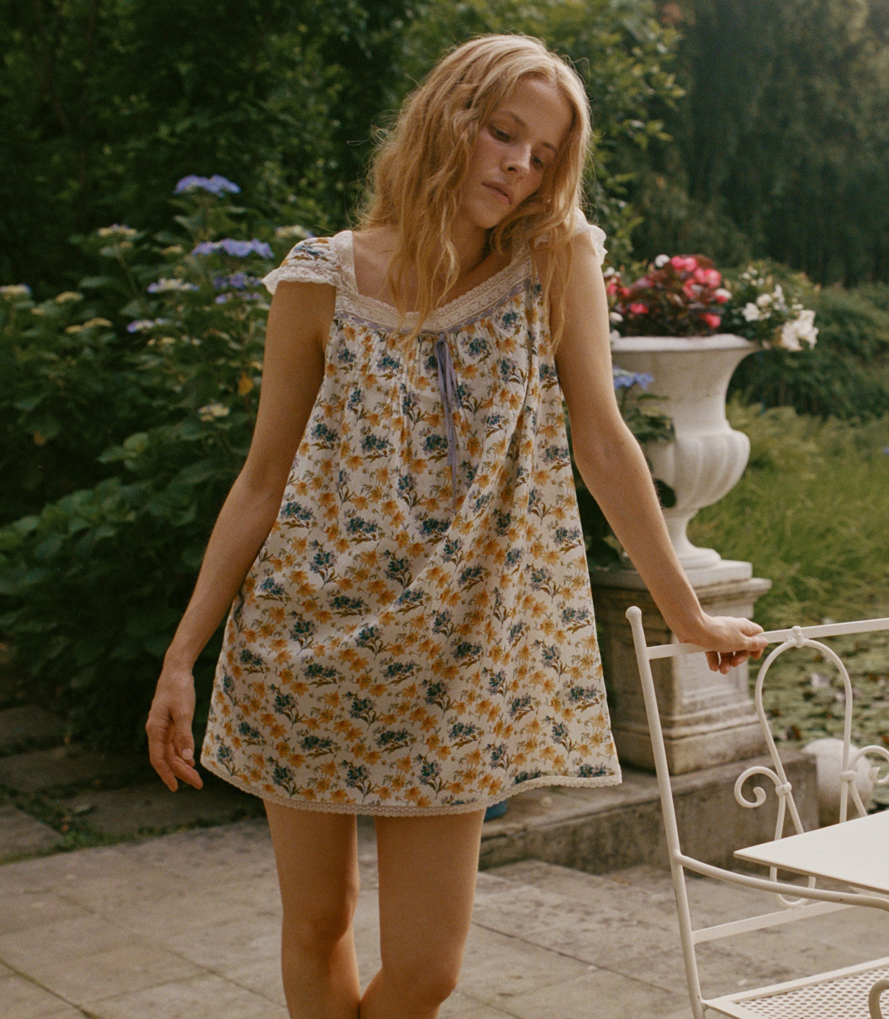 DOEN - SIRONA DRESS - - NARCISSUS BLOOM