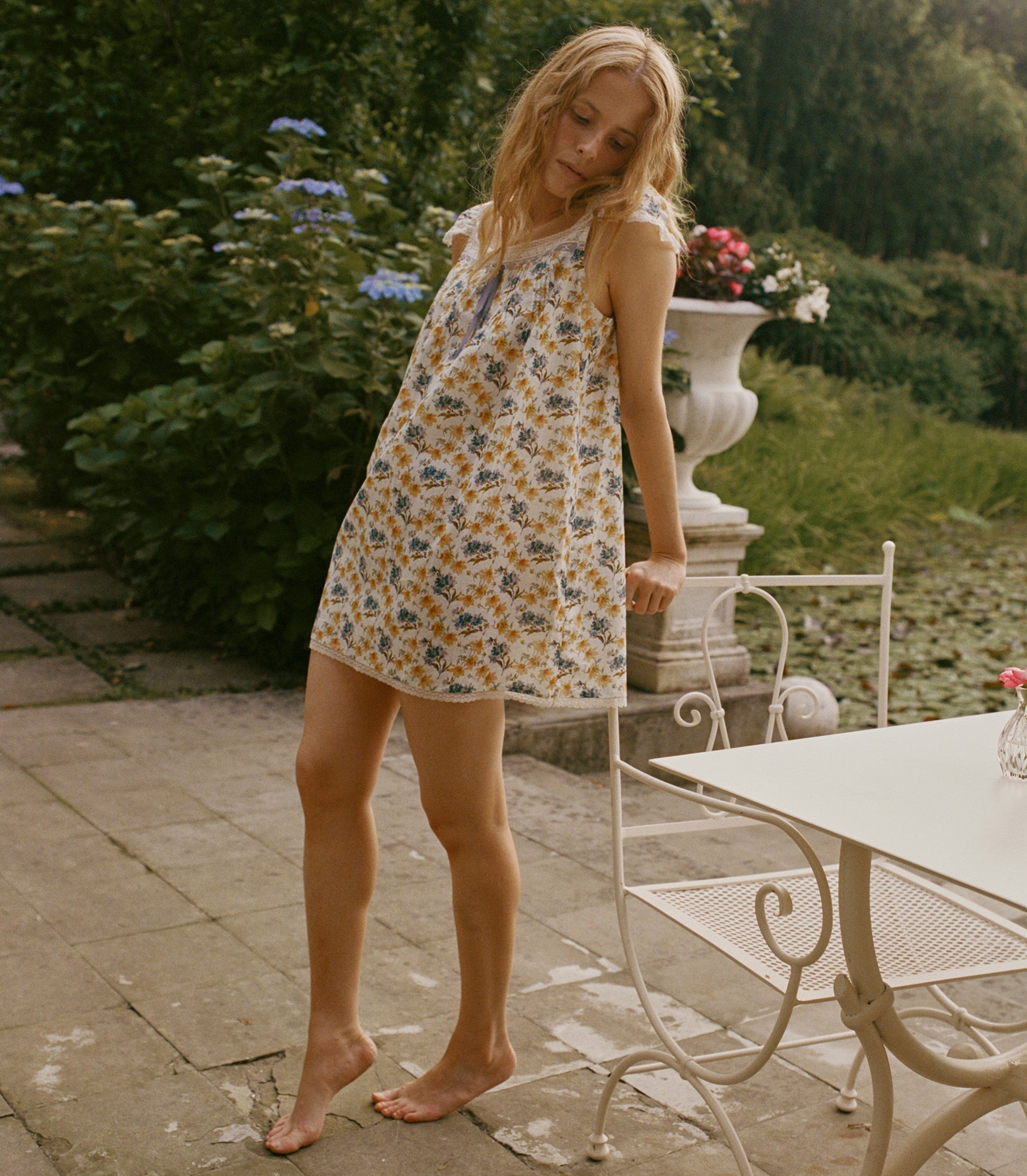DOEN - SIRONA DRESS - - NARCISSUS BLOOM