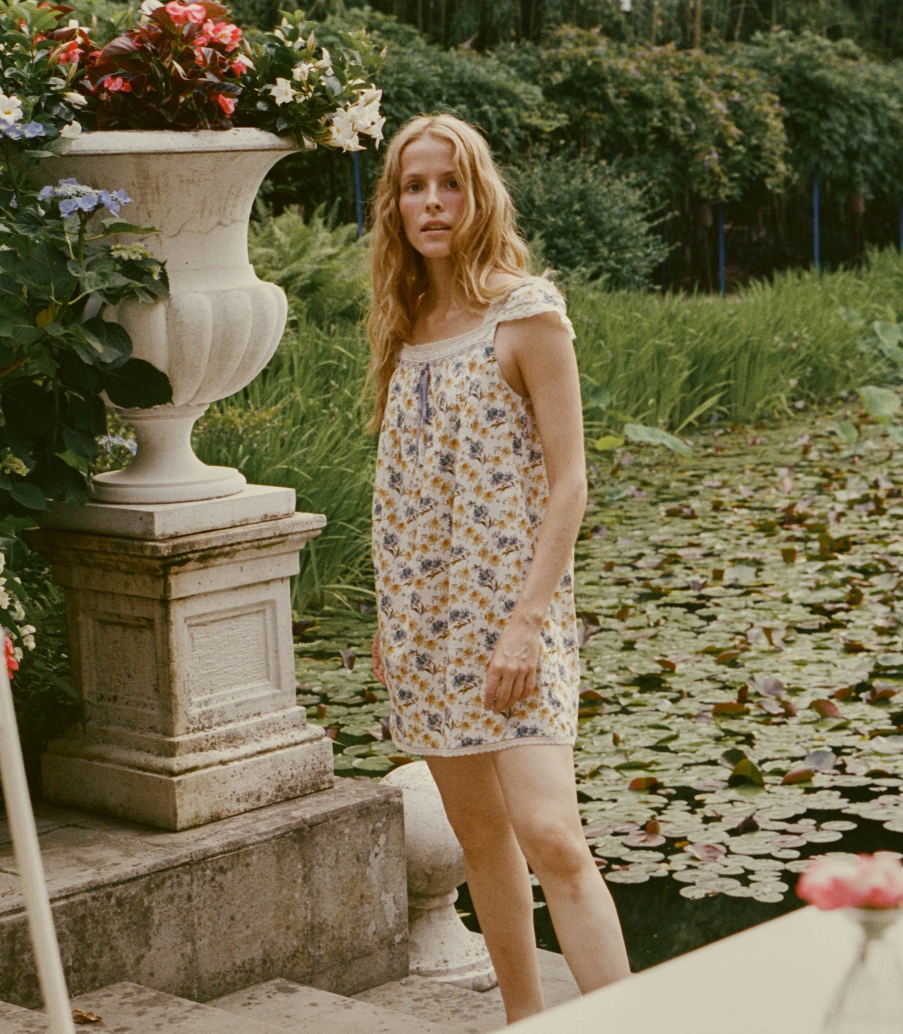DOEN - SIRONA DRESS - - NARCISSUS BLOOM