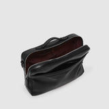 Métier - Wanderer Slim Briefcase Buffalo Black