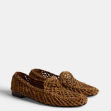 Le Monde Beryl - Soft Loafer Knotted / Taupe Suede