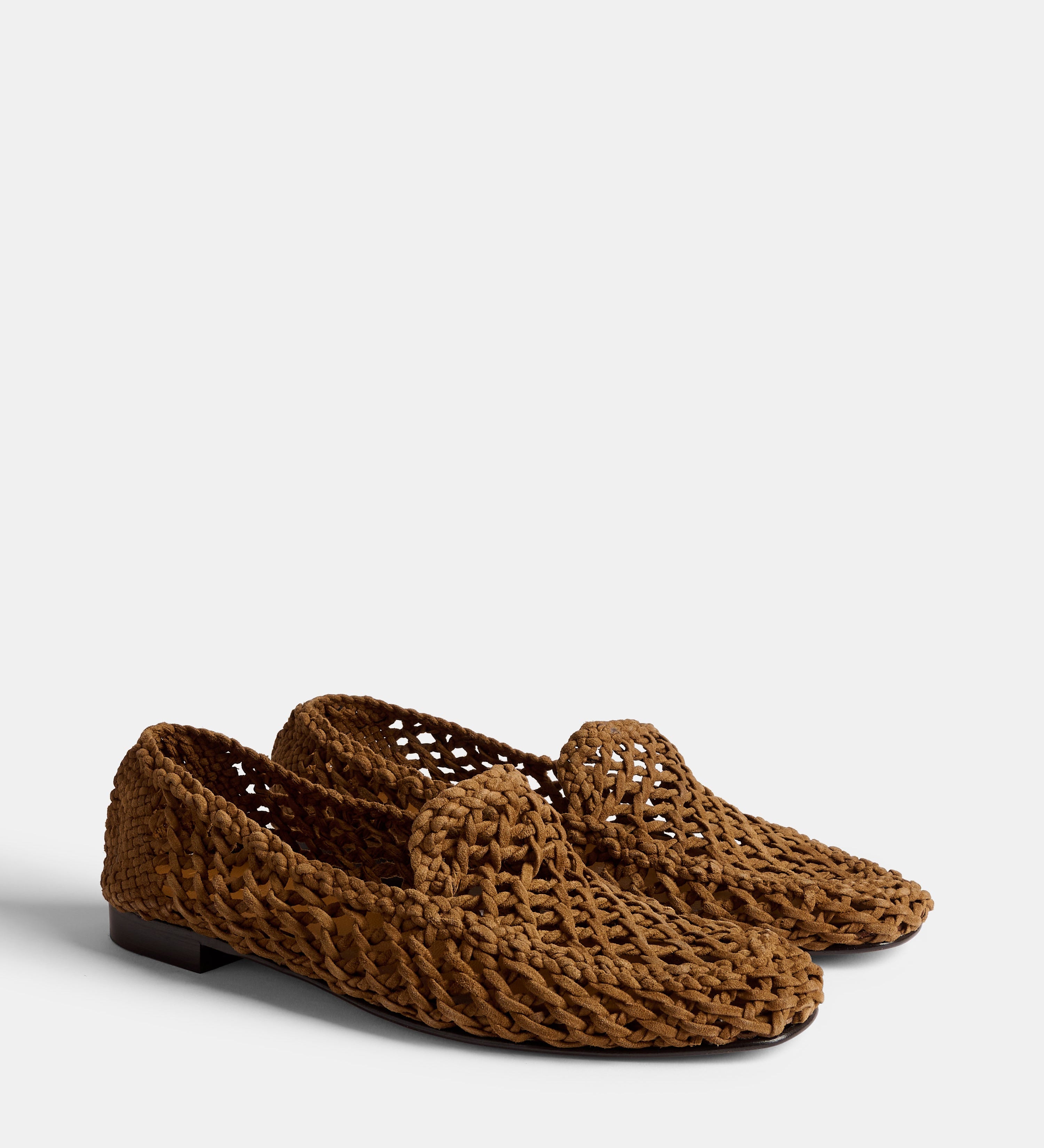 Le Monde Beryl - Soft Loafer Knotted / Taupe Suede
