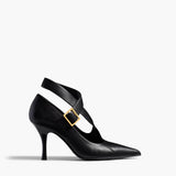 Khaite - Sloan Pump in Black Leather