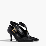 Khaite - Sloan Pump in Black Leather