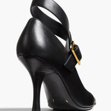 Khaite - Sloan Pump in Black Leather