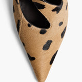 Khaite - Sloan Pump in Hyena Print Haircalf