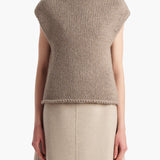 Khaite - Sly Top in Sepia