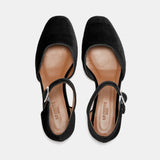 Le Monde Beryl - Sandal Mary Jane / Black Velvet