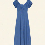 DÔEN - SOFIA DRESS -- CASSIS CHECK