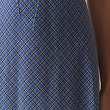 DÔEN - SOFIA DRESS -- CASSIS CHECK