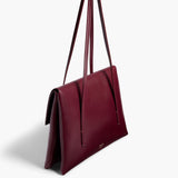 Khaite - Soft Blake Shoulder Bag in Bordeaux