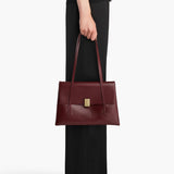 Khaite - Soft Blake Shoulder Bag in Bordeaux