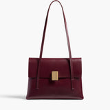 Khaite - Soft Blake Small Shoulder Bag in Bordeaux