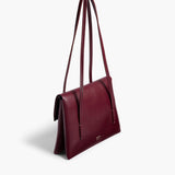 Khaite - Soft Blake Small Shoulder Bag in Bordeaux