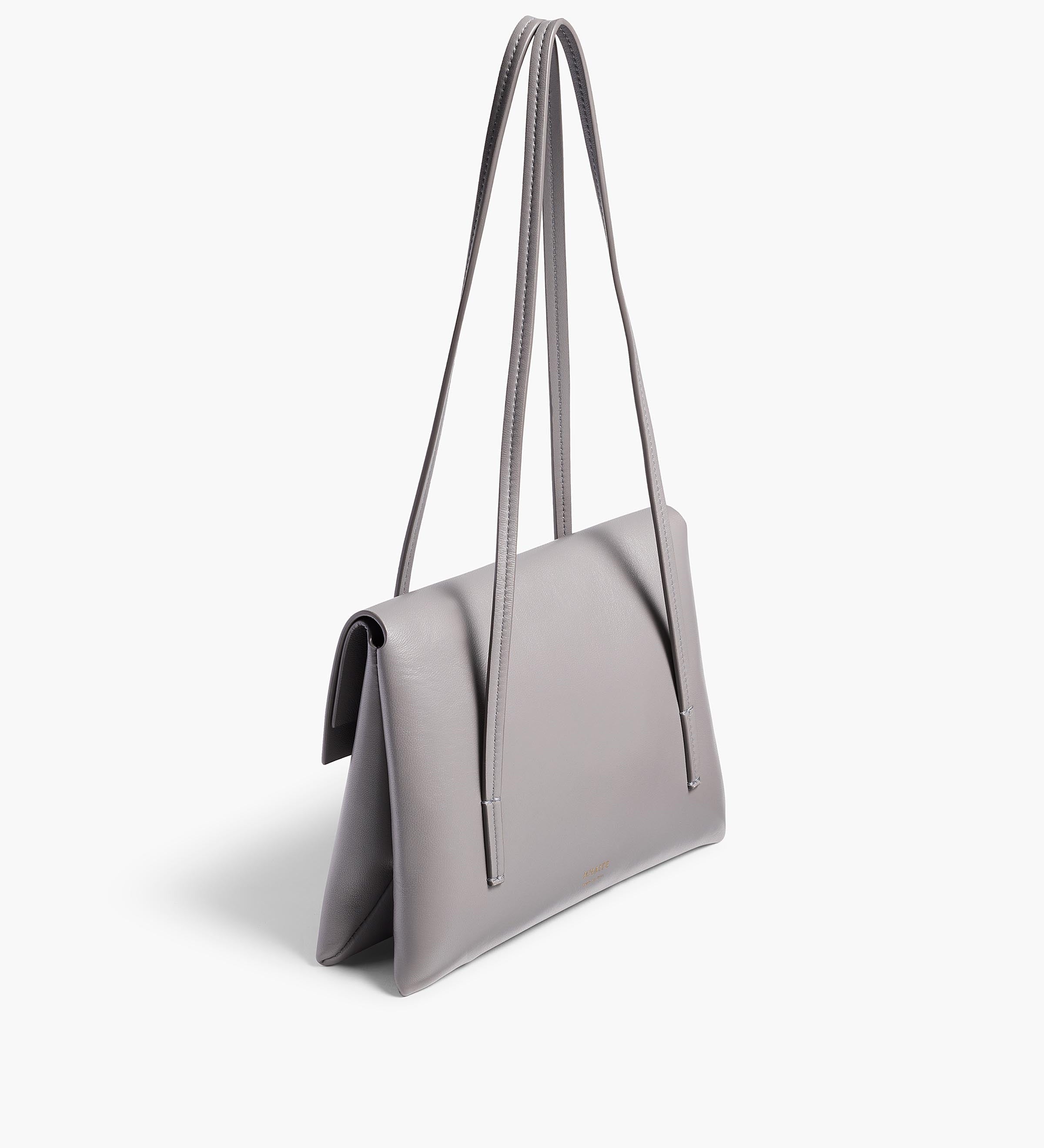 Khaite - Soft Blake Small Shoulder Bag in Dark Haze