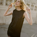 DÔEN - SOIRÉE TUNIC TOP -- BLACK